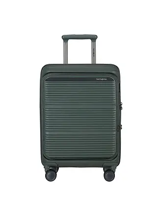 SAMSONITE | Trolley PARALUX SPINNER 55cm espandibile Olive |